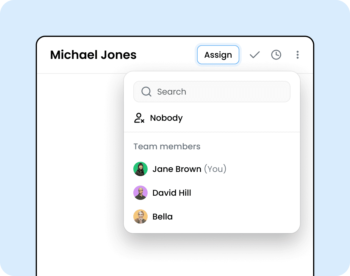 Assign background